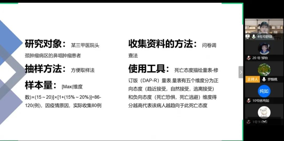学生答辩内容
